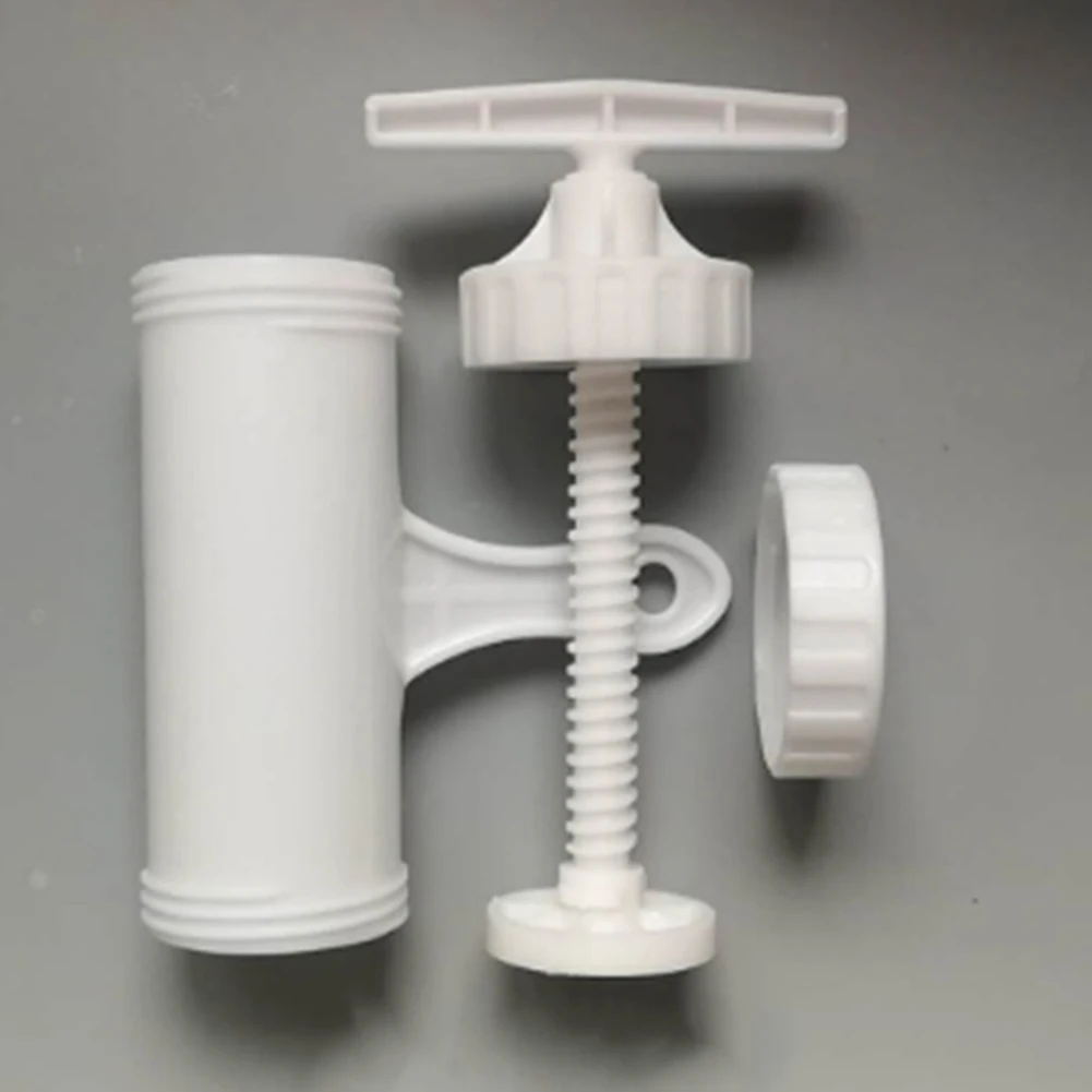 Лапша производитель бытовой Пластик лапши нажатия машины ручной Паста чайник с 7 нажав формы