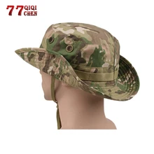 QIQICHEN Boonie шапки тактический страйкбол Снайпер камуфляж дерево ведро кепки джунгли круглая шляпа Альпинизм Рыбалка gorro pescad