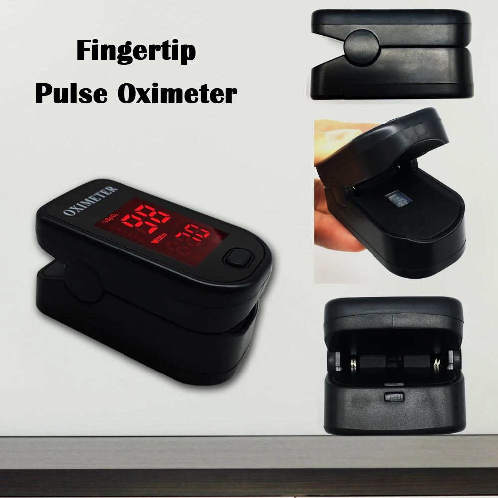 

5 Color~~Clear LED Oximetro De Dedo Pulse Oximeter Blood Saturometro Monitor SPO2 PR Oximetro De Pulso Portable Pulsioximetro