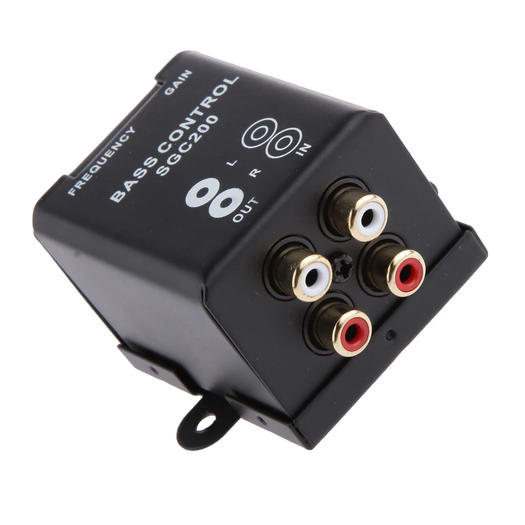 

Subwoofer Bass Remote Volume Control Knob RCA Level Frequency Equalizer Boss for Car Audio Amplifier Earbud