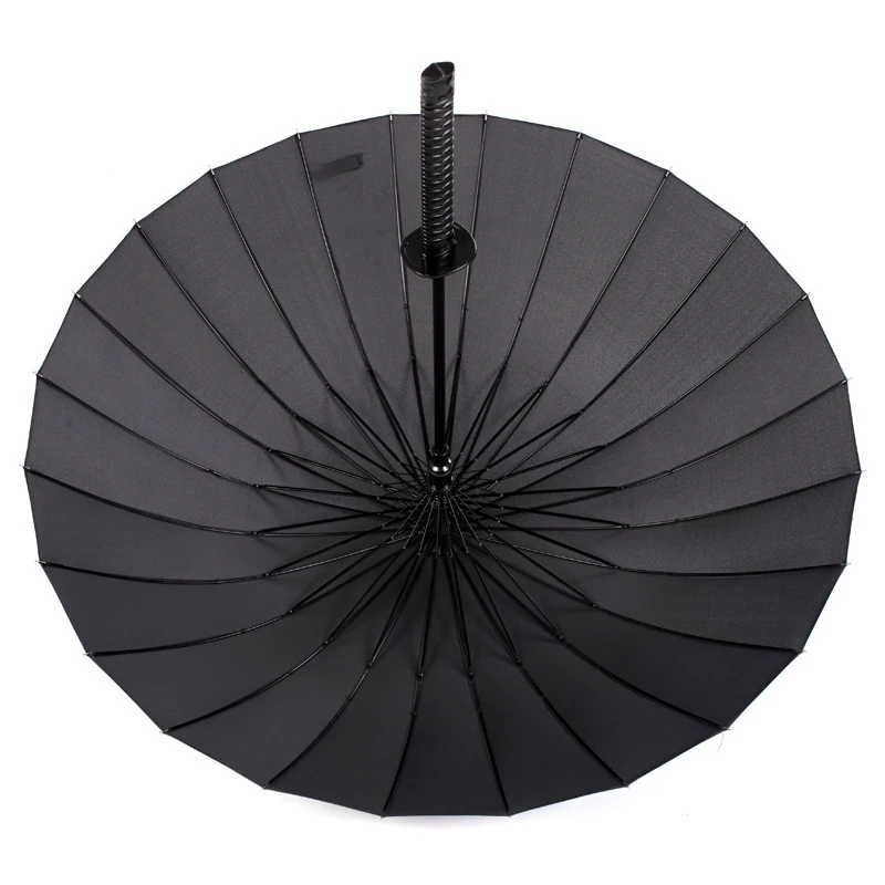 Japanese Samurai Umbrella Strong Windproof Semi Automatic Long Umbrella Large Man And Women's Business Umbrellas Mens Paraguas