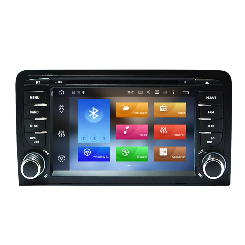 Sale IPS DSP 4G Android 9.0 CAR DVD GPS For Audi A3 8P 2003-2012 S3 2006-2012 RS3 Sportback 2011 multimedia player stereo radio 1