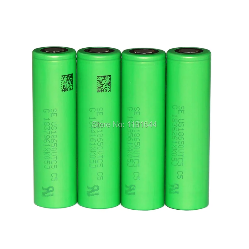 4 шт./лот 3,6 V 18650 US18650 VTC5 2600mAh Высокая разрядка 30A батарея для sony