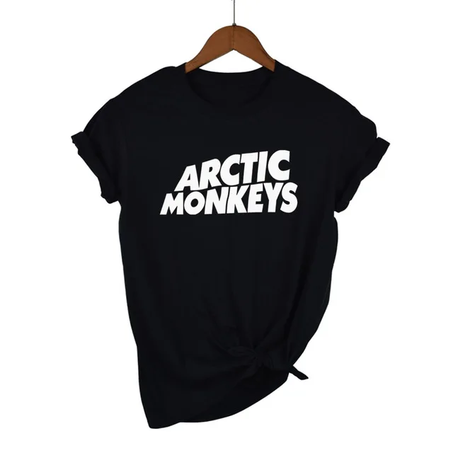 Футболка Arctic Monkeys Sound Wave, рок-группа, концертный альбом, высокая футболка, футболка унисекс, больше размеров и Color-A112 - Цвет: Black