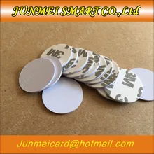 2000 шт, 25 мм, 125 кГц RFID карт ID 3M Стикеры монетные карты TK4100 совместимый чип EM4100