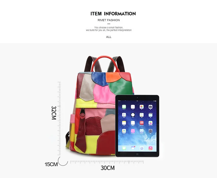 Leather Backpack Sheepskin