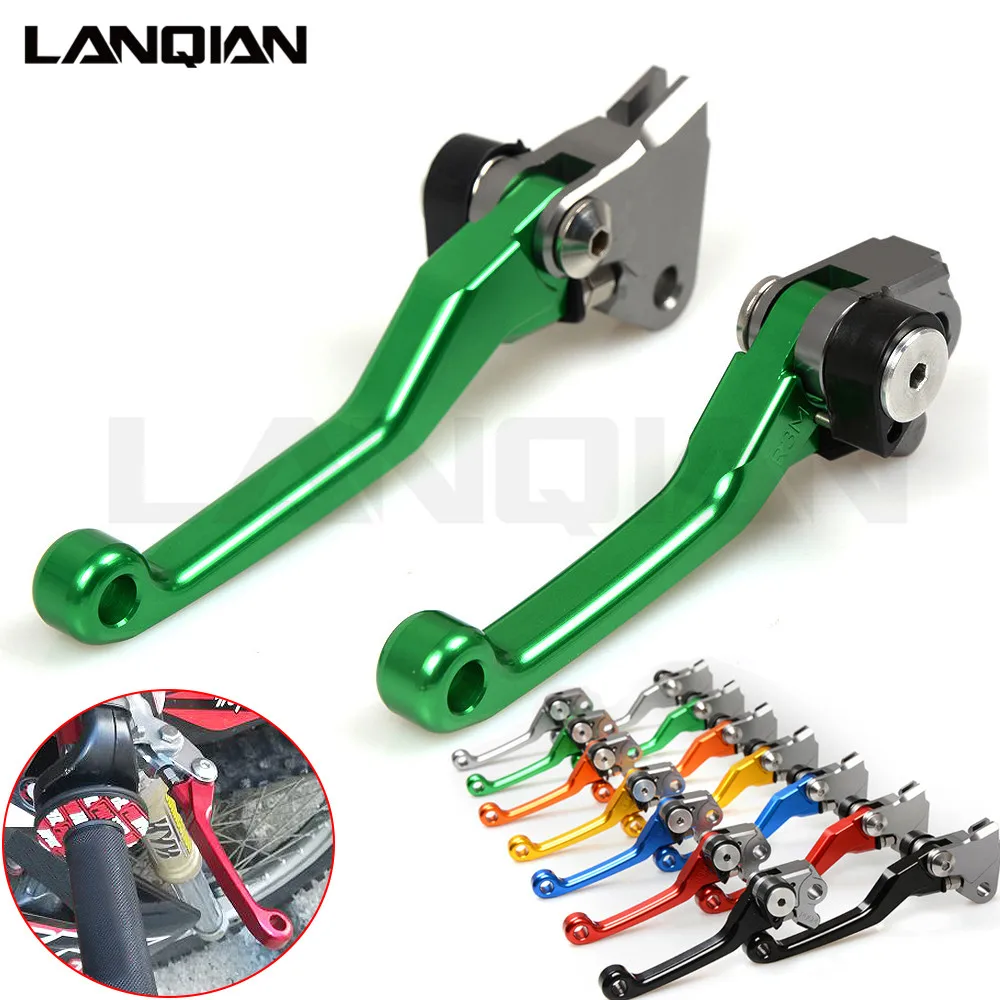 

CNC Dirt Bike Pivot Lever For KAWASAKI KX65 2000-20017 KX85 2001-2017 KX125 2000-2008 Motorcycle Brake Clutch Lever KX 65 85 125