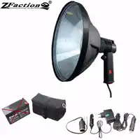 HH10" 12V 100W Halogen Hunting Spotlight 1000LM 240MM Spot or Flood Beam Marine Light Search Spotlight with 12V Female Plug