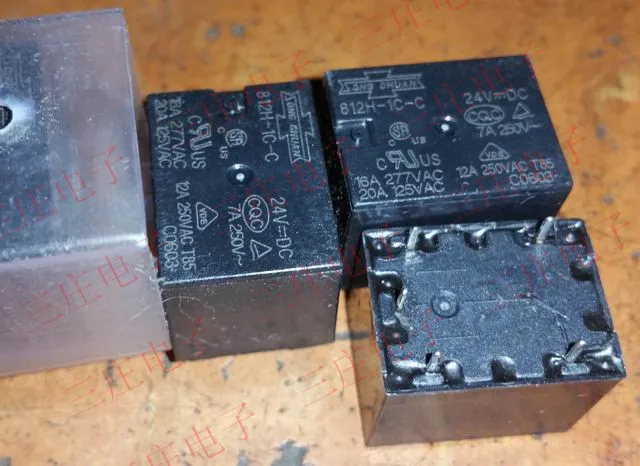 

Relays 812-1C-C 24VDC 4123-1C-24V-16A
