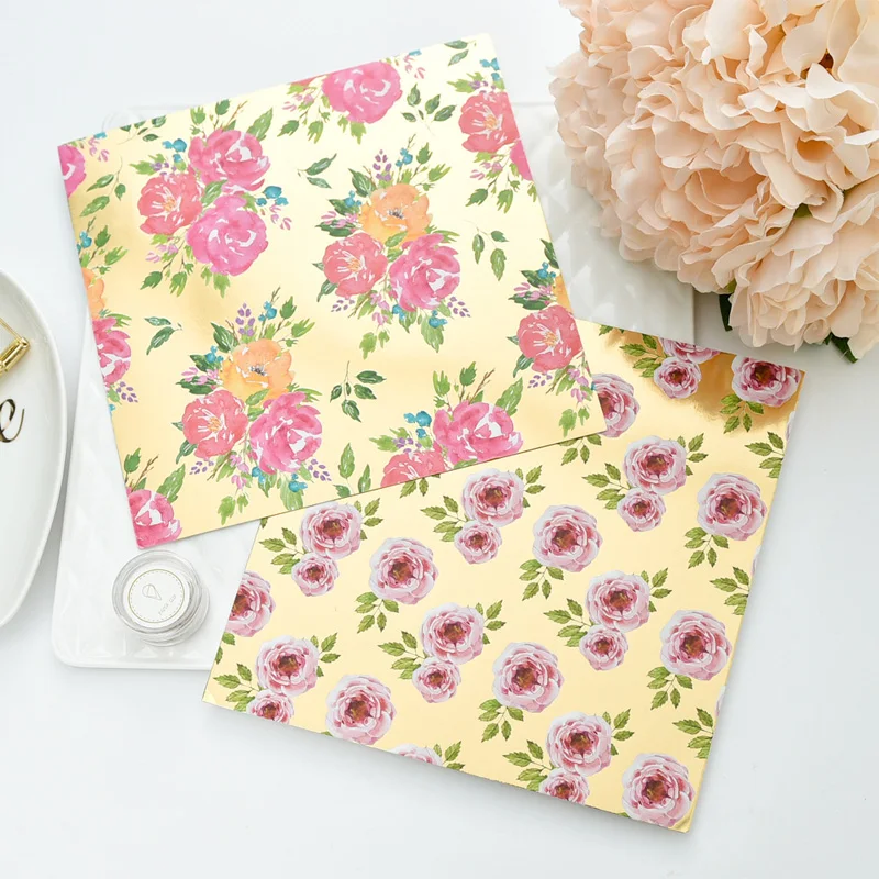 Preise KSCRAFT 30 stücke Einzel seite Gedruckt UV Gold Pulver Schöne Muster Kreative Papercraft Kunst Papier Handgemachte Scrapbooking Kit Set