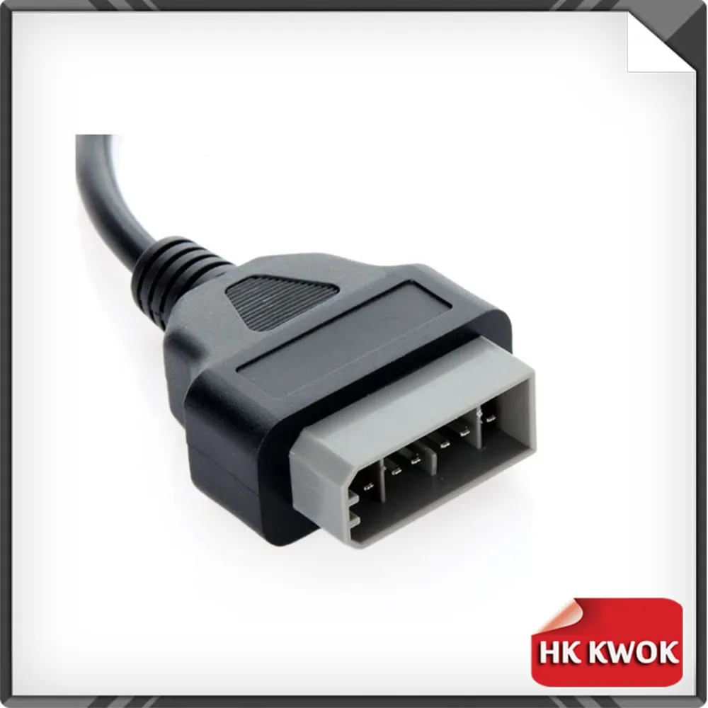 Высокое качество 5 шт. для n issan 14 Pin к OBD 2 16 Pin OBD2 OBDII Диагностика расширения инструмента адаптер Соединительный кабель
