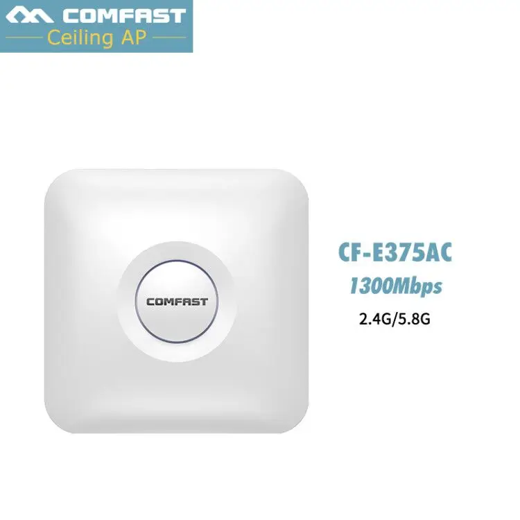 Потолочная точка доступа COMFAST 1300 Мбит/с 802.11AC двухдиапазонный 2 4 + 5 ГГц|ceiling ap|wireless