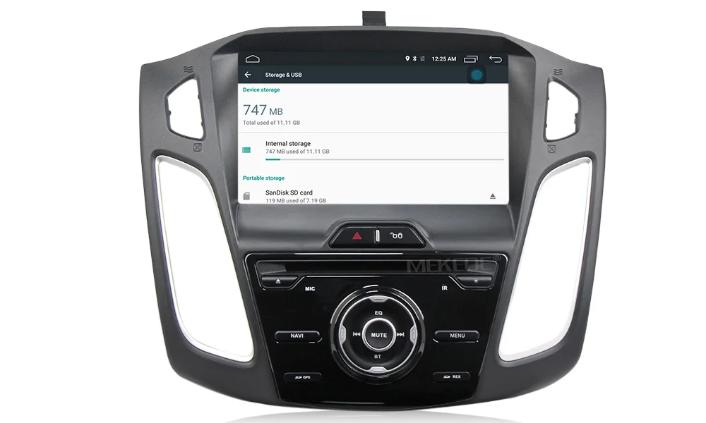 Top MEKEDE in stock AutoRadio fit for Ford focus 2011-2015 with android 7.1 quad core system support GPS Navigation wifi bluetooth 13