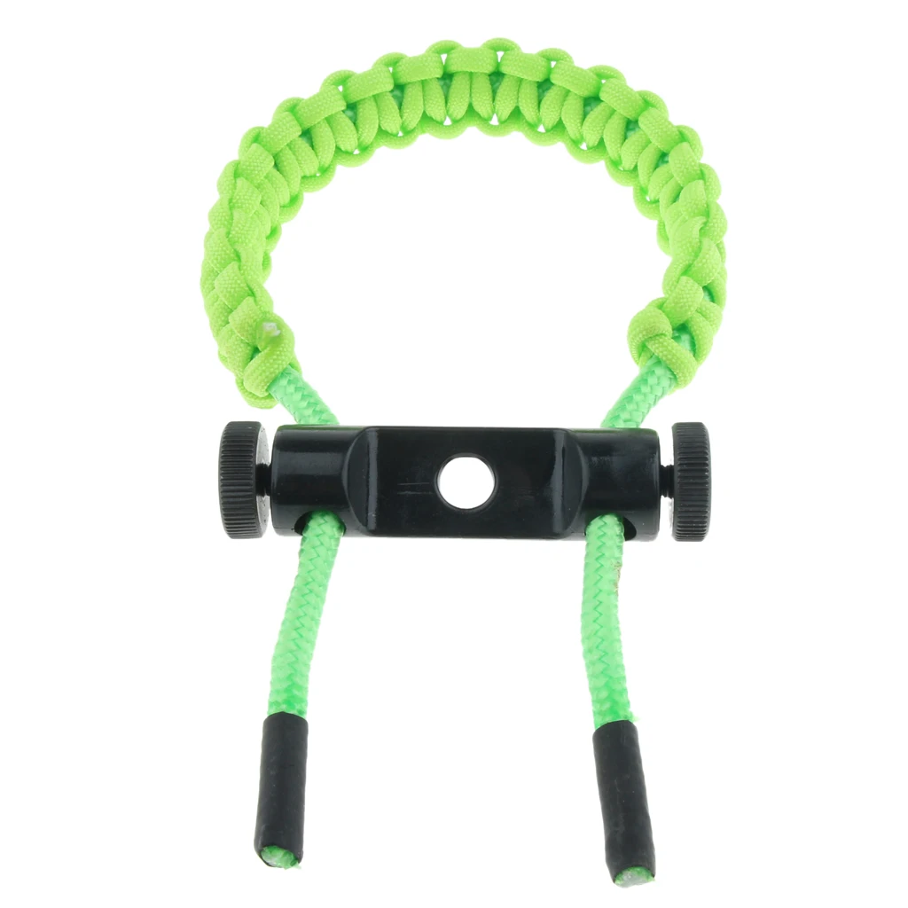 Bow Archery Wrist Sling Paracord Cord Survival Hunting Shooting Wrist Strap Compound Bow Wrist Sling Archery Wrist Sling