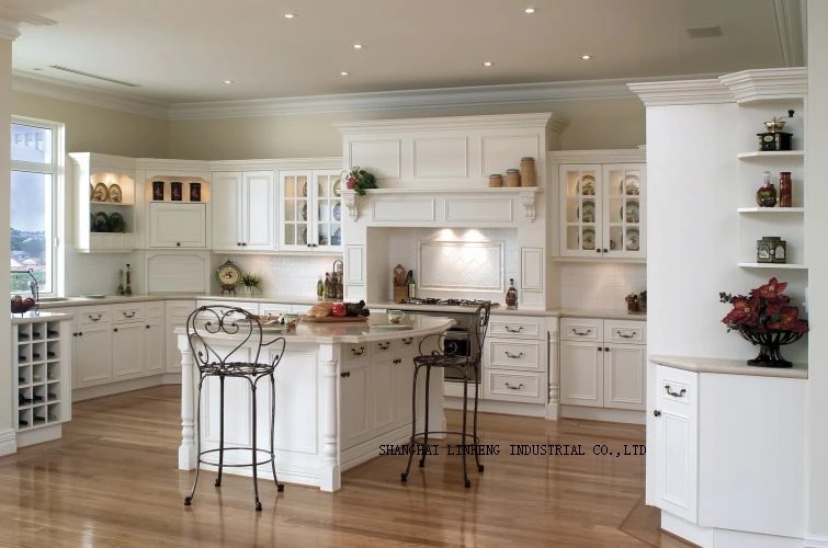 Country Style Solid Wood Kitchen Cabinet Lh Sw011 Wood Kitchen Cabinets Solid Wood Kitchen Cabinetskitchen Cabinet Aliexpress