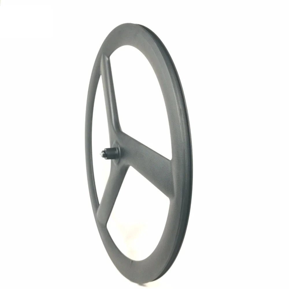 Discount CarbonWheel Fixed Gear 3Spokes Wheel 700c Carbon Wheels 3k UD Matte Glossy 23mm Width 50 Depth Carbon Road and Track Wheels 4 Discount CarbonWheel Fixed Gear 3Spokes Wheel 700c Carbon Wheels 3k UD Matte Glossy 23mm Width 50 Depth Carbon Road and Track Wheels 4