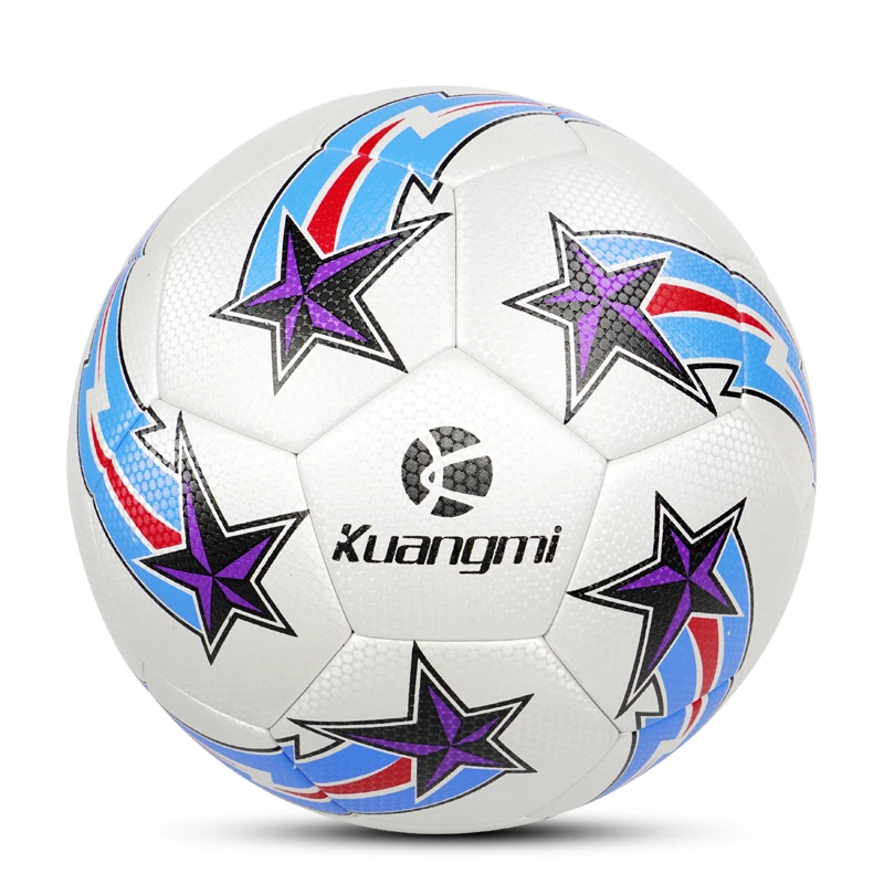 

Kuangmi Official Size 5 Soccer Ball Team Match Training PU Football League futbol voetbal bola for Adult Men Youth Kids Game