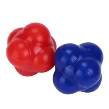 1 шт. фитнес-мячи тренировка становится чувствительной к скорости шестиугольный реактивный шар прыгающий мяч