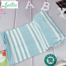

Lautata 110x130cm Baby Toddler Striped Bedding Swaddling Blanket Newborn Infant 100% Bamboo Swaddle Towel