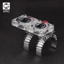 1/10 восхождение rc автомобиля обновление часть Traxxas Trx-4 TRX 4 TRX4 Двигатель Термальность индукции радиатора Вентилятор охлаждения