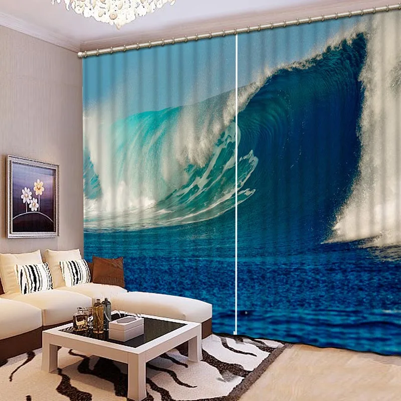 Alta calidad 3D impresión Cortinas lujo chino 3D ventana Cortinas dormitorio Sala cortinas de sala cl-096