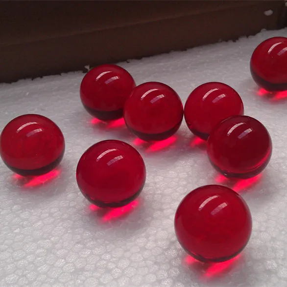 Free Shipping 40pcs/lot 14mm Red Glass Ball Red Marbles Toys Vase Aquarium  Decoration Ball - Figurines & Miniatures - AliExpress