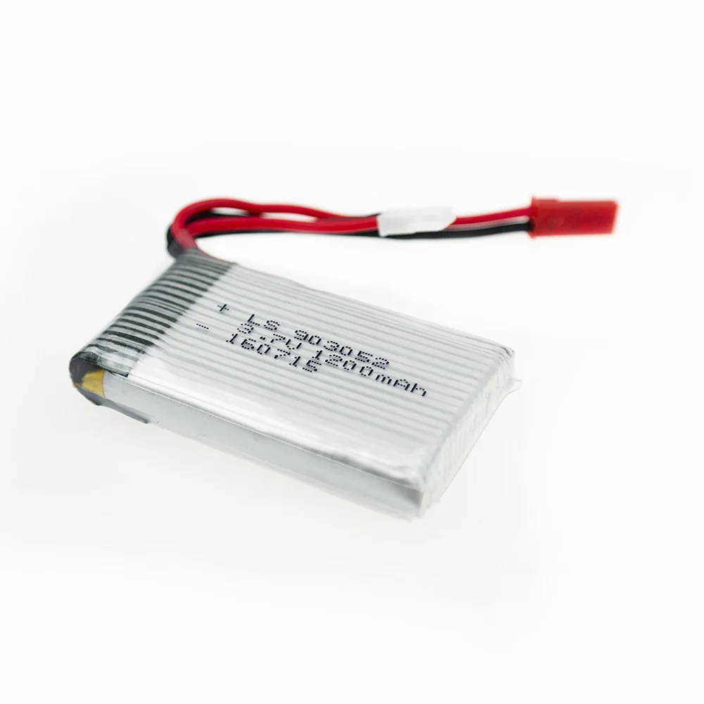 USB кабель зарядного устройства для Syma X5SW X5SC M18 H5P 3 7 в 1200 мАч 5 шт.|Перезаряжаемые