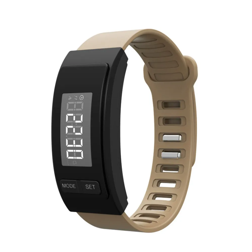 run step watch bracelet pedometer