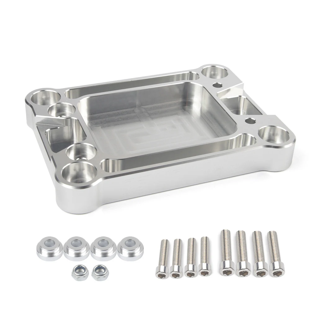 

Car Accessories Billet Shifter Box Base Plate For Honda Civic Acura Integra K20 K24 K Series Swap