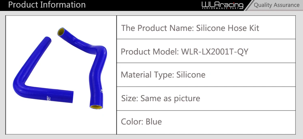 WLR RACING-синий и желтый силиконовый шланг радиатора для TOYOTA Супра JZA80 2JZ GTE TURBO NON VVTI 93-98 с логотип pqy LX2001T-QY