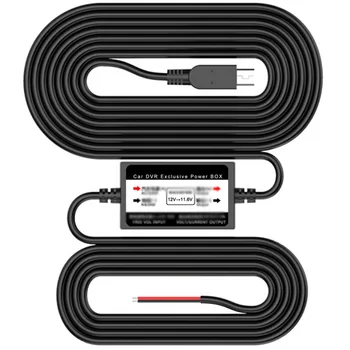 12 В до 5 В Hard Wire Мощность Кабель-адаптер Mini USB разъем для Видеорегистраторы для автомобилей тире Камера CSL2018