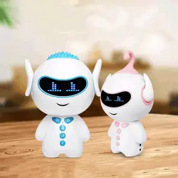 Производитель прямой Ху бар детский умный робот игрушки голосовой диалог WiFi пазл ранний детский робот подарок