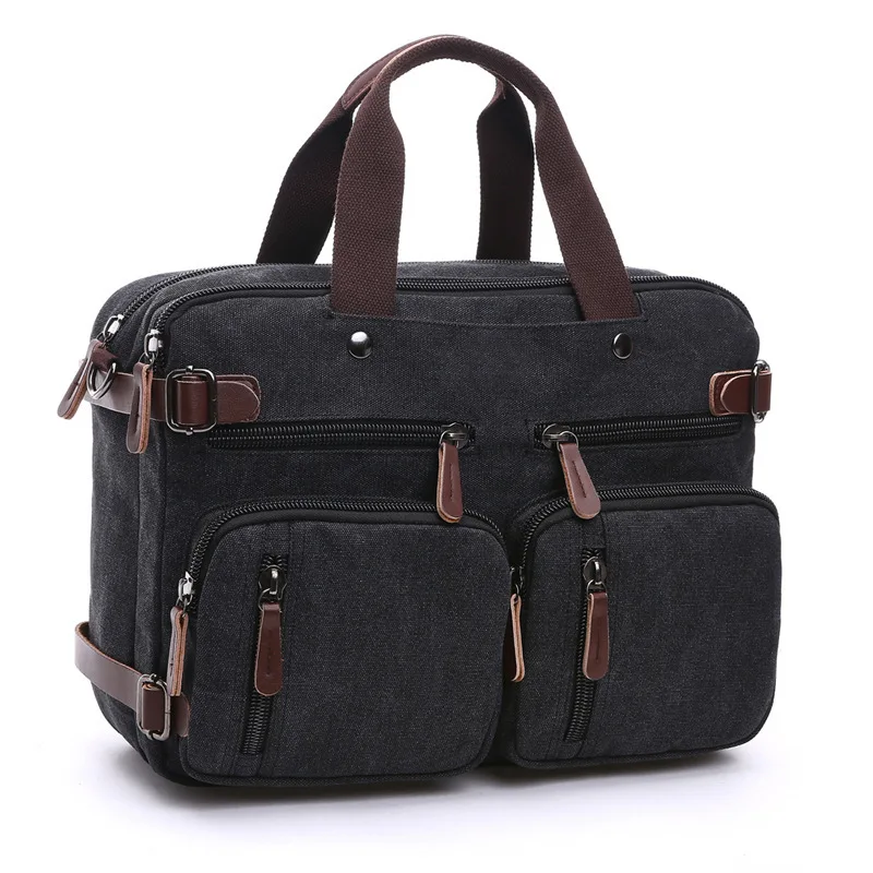 

Vintage Men Handbag Bag Casual Travel Shoulder Messenger Bags Mens Canvas Crossbody Business Classical Design Bolsa Masculina