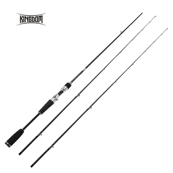 

Kingdom Lure Fishing Rod Two Pieces Straight Shank Rod MK GY QZ QL 1.85m 2.05m 2.2m 2.29m With a Free Tip