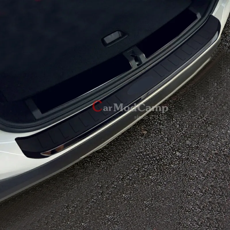 

ABS Plastic Outer Rear Trunk Bumper Protector Cover Trim 1pcs For BMW 3 Series F30 2013-2016 car styling accessories!