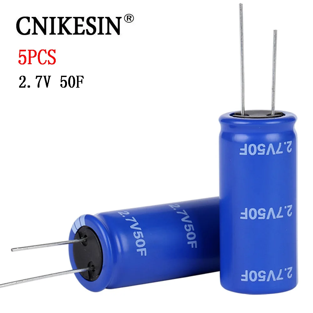 CNIKESIN 2 шт. супер конденсатор 7 в 50 Fone Fala для хранения энергии 2.7V50F аварийный блок