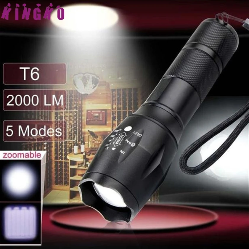 High Quality G700 Tactical Flashlight LED Military Lumens Alonefirein
