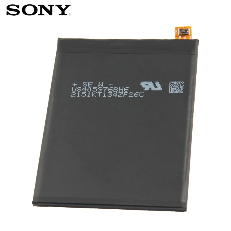 Аккумулятор SONY для SONY Xperia Z5 E6883 E6633 E6653 E6683 E6603 LIS1593ERPC 2900 мАч подлинный Сменный аккумулятор для телефона