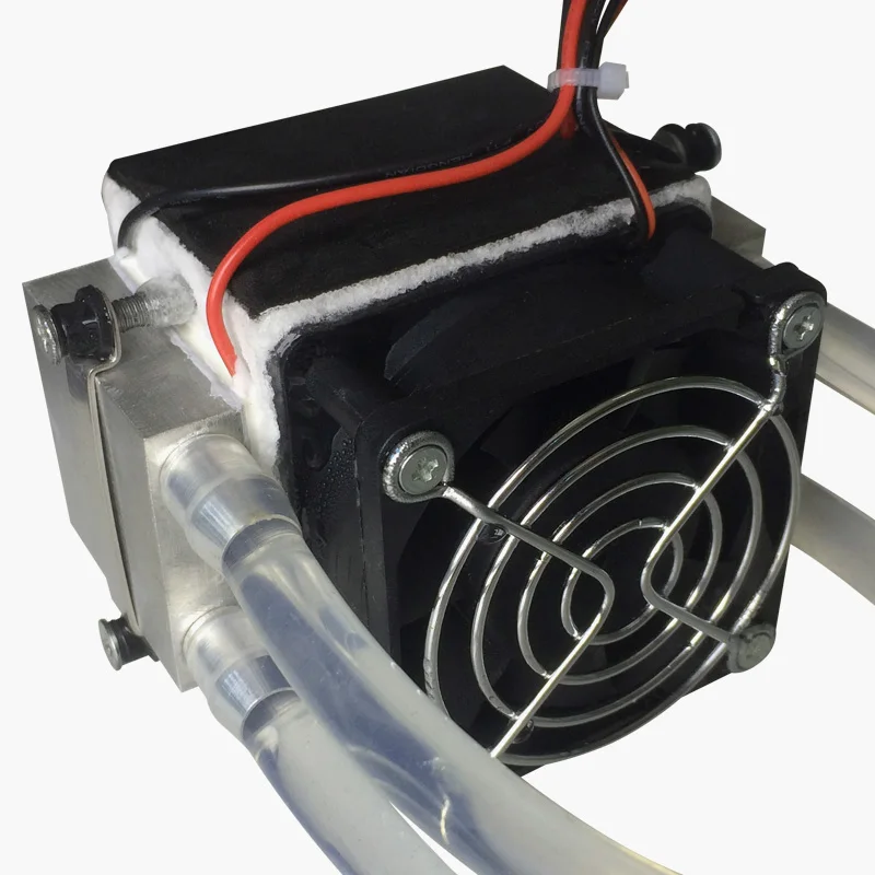 12В 108 ВТ полупроводниковый электронный Пельтье Холодильное холодное пространство небольшой кондиционер водяное охлаждение алюминиевый вентилятор радиатора