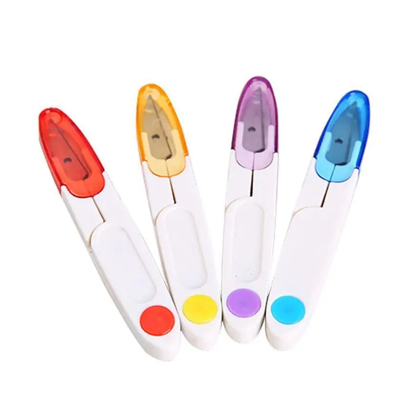 

Sewing Snip Thread Sewing Cutter Scissors, 4 Colors, 4 pieces