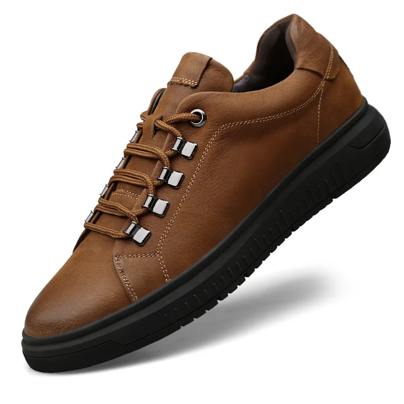 CcharmiX Мужская обувь из натуральной кожи мужские кроссовки больших размеров Роскошные итальянские Брендовые мужские непромокаемые туфли