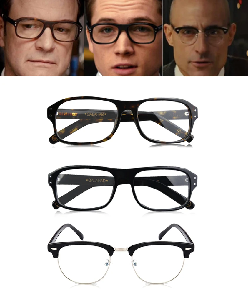 Фильм Kingsman: золотой круг Гарри Харт Мерлин эггси Косплей очки солнцезащитные