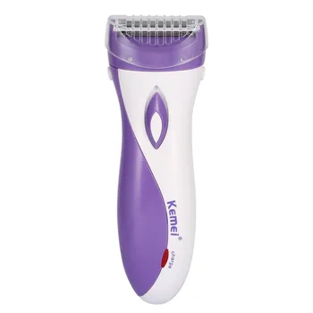 

Women Lady's Compact Design Electric Rechargeable Hair Shaver Epilator EU Plug for Travel Home Use