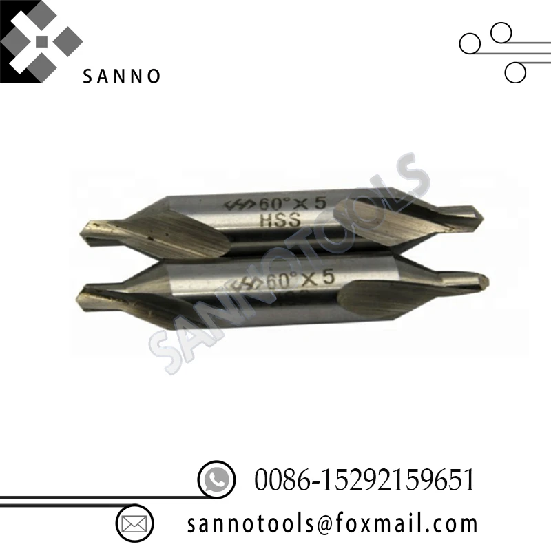 10 PCS 60 Degree High quality ISO standard Hss Type B Centre Drill to drill a hole use for spot drilling | Инструменты