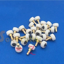 4 шт./компл. DIY CO2: лазерная гравировка и автомат для резки Shenhui 40 Вт K40 часть головы перевозки колесные ролики набор