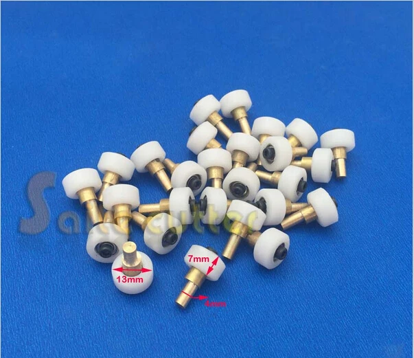 

4pcs/ set DIY CO2 Laser Stamp Engraving Cutting Machine Shenhui 40W K40 Part Head Carriage Wheel Rollers Set
