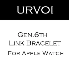 Браслет URVOI link для apple watch series 4 5 3 2 1 ремешок для iWatch 44 мм регулируемый высококачественный из нержавеющей стали gen.6