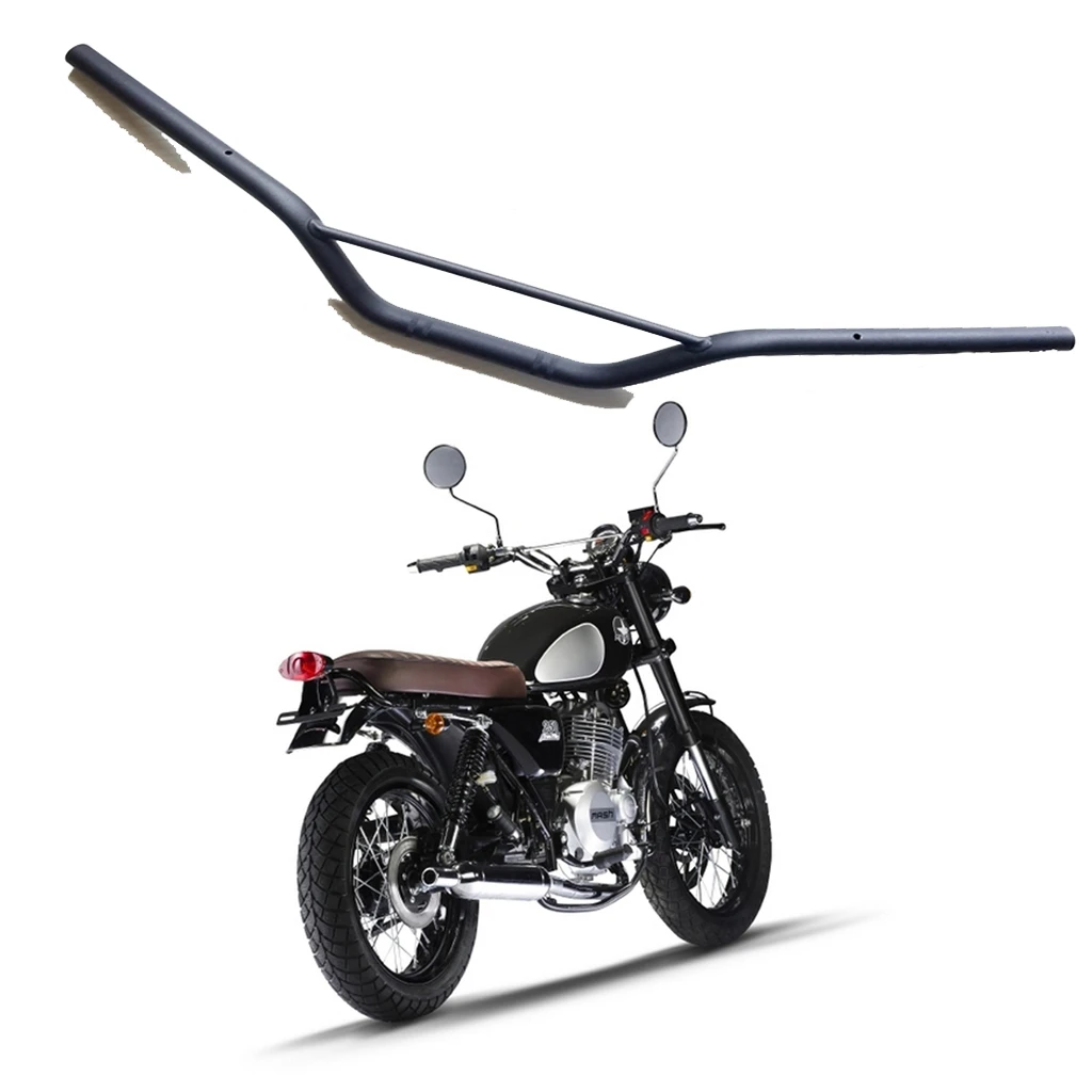 Retro Motorcycle Modification Handlebars 22mm For Tracker Scrambler Off Road Steering Handlebar Handlebar 22mm 22mm Handlebartracker Handlebar Aliexpress