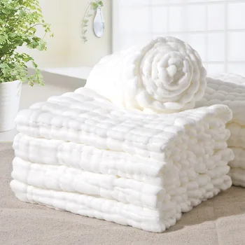 

10 layers medical washed baby diapers reusable cotton waterproof diaper cover soft children nappies