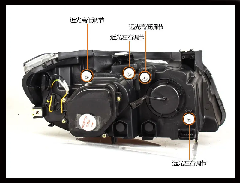 OUMIAO стайлинга автомобилей налобный фонарь для BMW E84 X1 светодиодные фары 2009 2010 2011 2012 2013 E84 led drl HID комплект Bi ксеноновые линзы низкая b